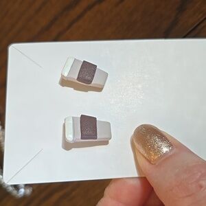 ☕️ Coffee Cup Clay Stud Earrings